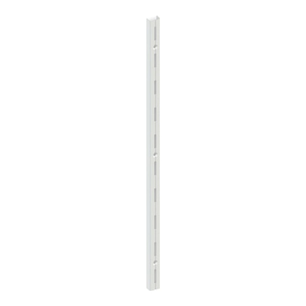 Trilho Simples Encaixe 1 Metro Branco Brasforma